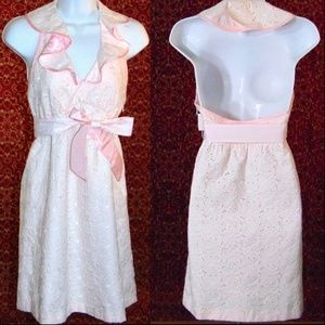 BETSEY JOHNSON pink halter dress 2 ⤵️🕕